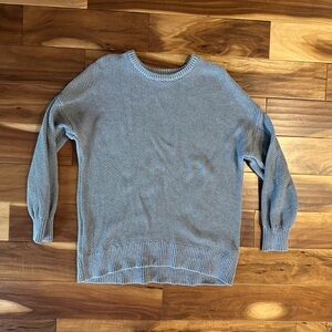 Old Navy Gray Crew Neck Tunic Sweater size XL